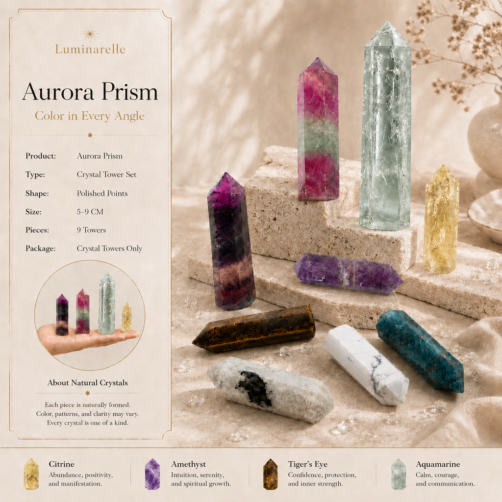 Aurora Prism | Every Angle Reveals Different Colors and Visions