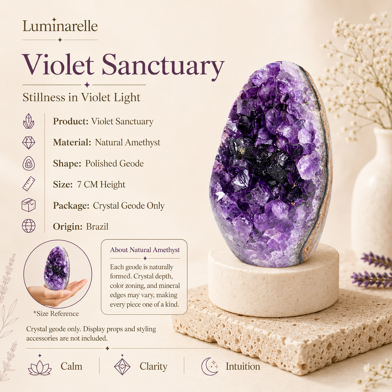 Violet Sanctuary | Discover Yourself in the Depths of Violet Light