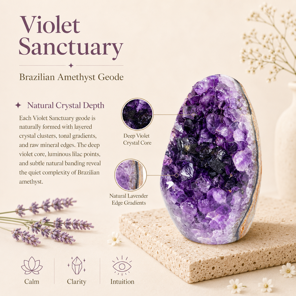 Violet Sanctuary | Discover Yourself in the Depths of Violet Light