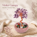 Violet canopy| Let tranquility grow slowly among the branches and leaves
