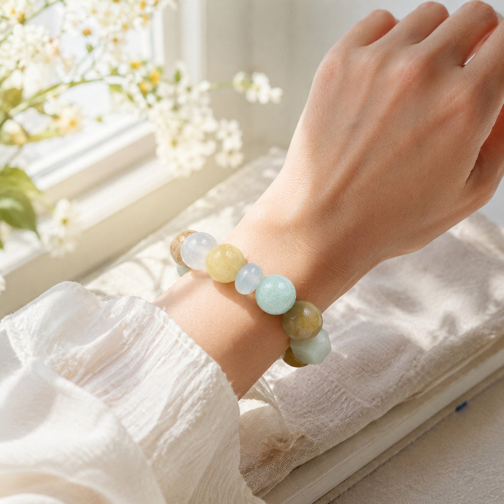 Dewdrop Bloom Crystal Bracelet