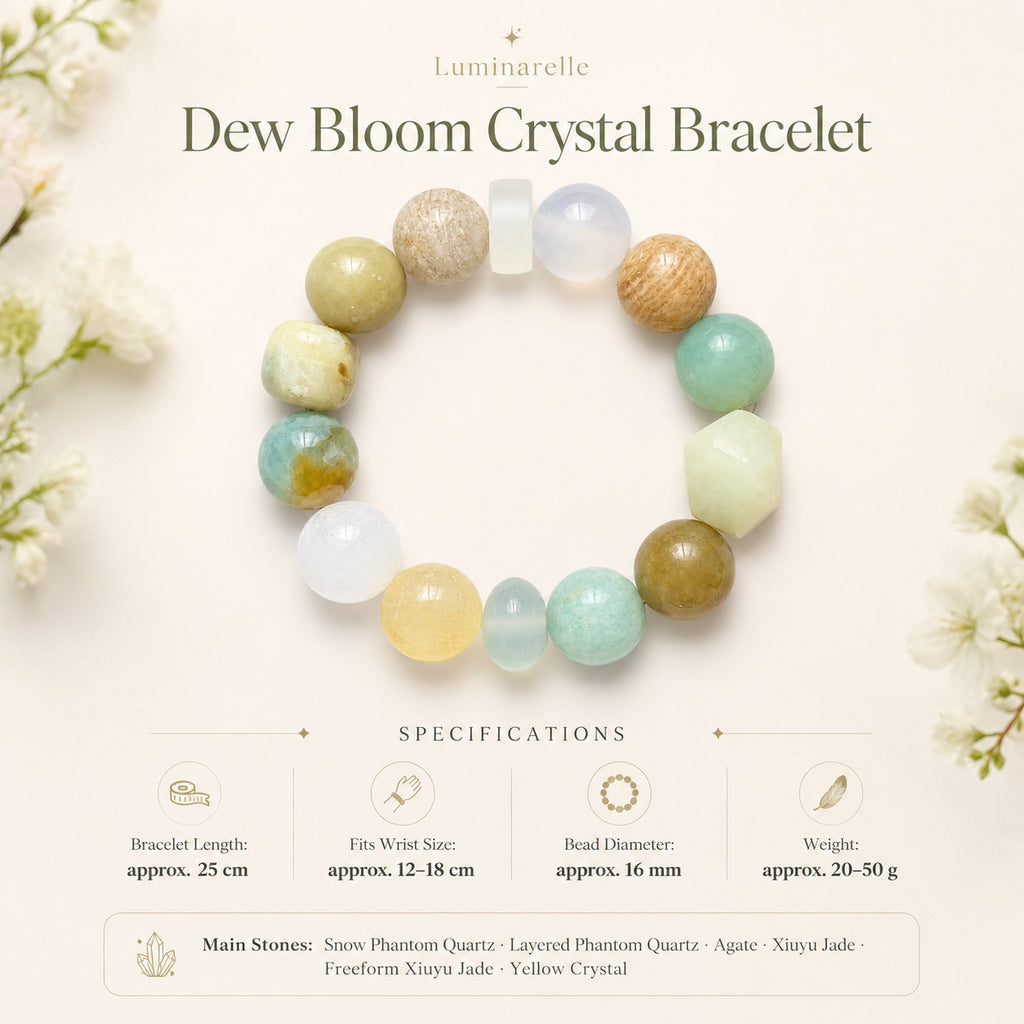 Dewdrop Bloom Crystal Bracelet