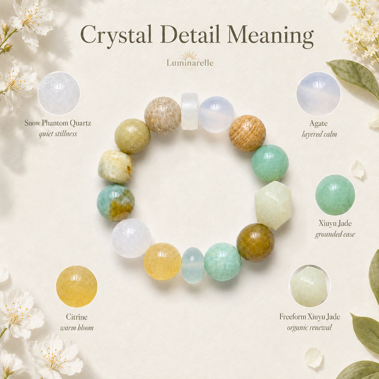 Dewdrop Bloom Crystal Bracelet