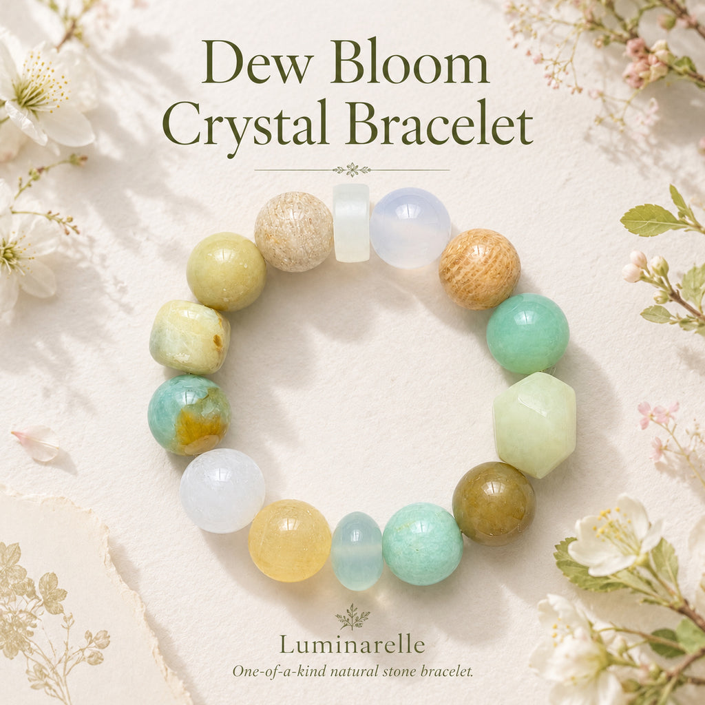 Dewdrop Bloom Crystal Bracelet